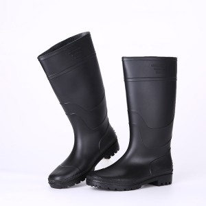 Bon mache pvc k ap travay gumboots ki pa glise ki enpèmeyab pou travay agrikòl ak lapèch