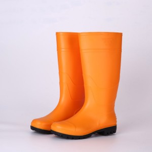 Lwil ak gaz jaden travay bòt Orange agrikilti bòt lapli PVC