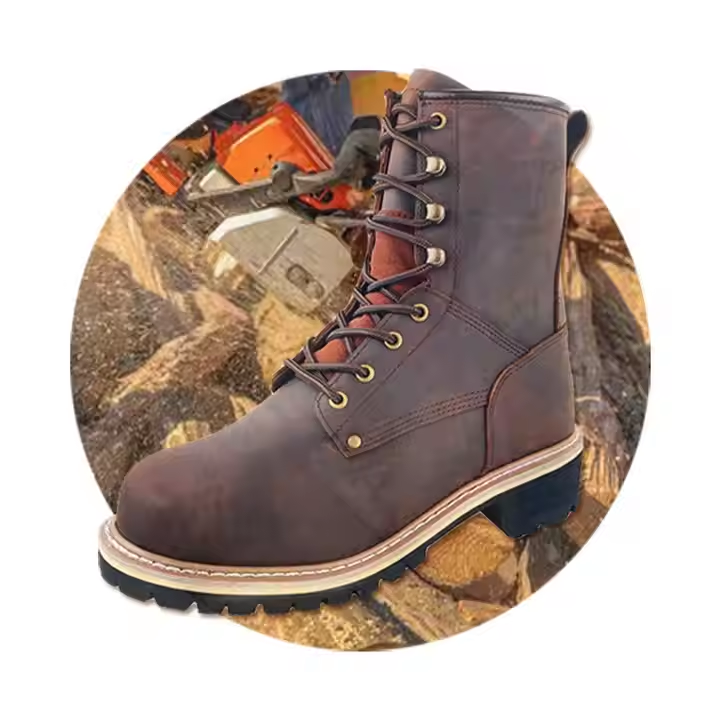 Goodyear welt bòt ak asye zòtèy-2