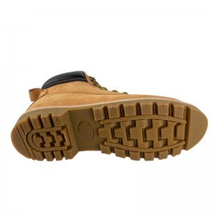 Giel Goodyear Widderhënn squy Lieder Schong mam Stol Toe an Midsole