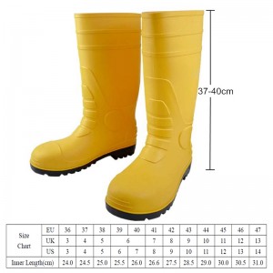 Cap Cap Cap PVC Boots Botas De Lluvia
