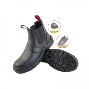 Ragga waxay kudhaceen kabaha ganacsatada PU kaliya ee iibiyaha birta oo leh bir bir ah iyo Steel Midsole