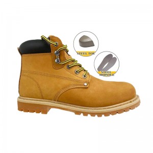 Jaale NuBuck Nuung gelyear kabaha maqaarka ee kabaha maqaarka ah oo leh bir bir ah