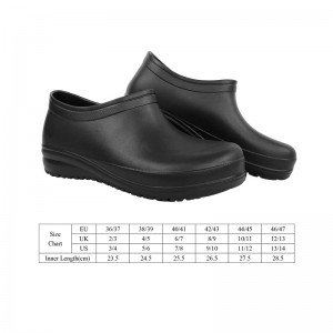 Неплисті чоботи шеф-кухаря EVA EVA Garden Boots