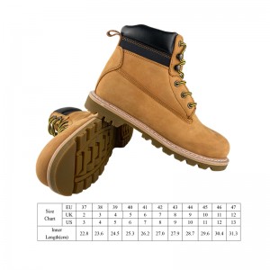 Giel Goodyear Widderhënn squy Lieder Schong mam Stol Toe an Midsole