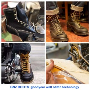 9 inch Logger Safety  Boots with Steel Toe and Steel Midsole