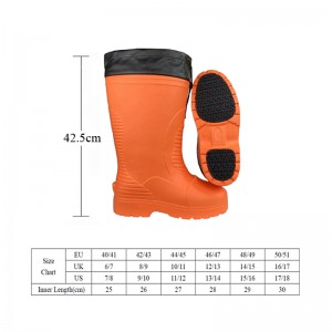 ເກີບ Eva Foam Foam ລະດູຫນາວ Lightweight Tightweight Tightweight Ankle ເກີບ Mens