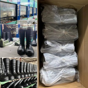 Mens black boots boots i nā wai wai